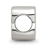 Sterling Silver 925 Letter B Bead with Polished Finish for Charm Bracelets